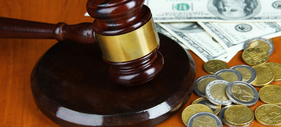 Does bail money go towards fines?